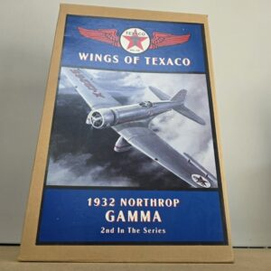 Texaco Wings of Texaco 1932 Northrop Gamma Die-Cast Airplane Bank ERTL #8223
